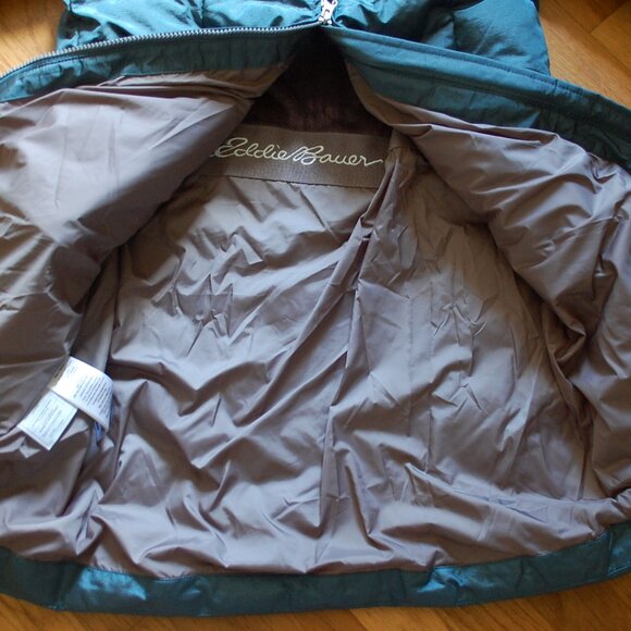 Eddie Bauer 650 Down Parka Coat Long Puffer Fur - Picture 5 of 7